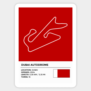 Dubai Autodrome [info] Sticker